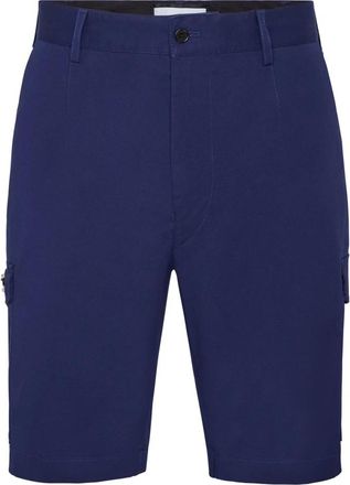 Philipp Plein Korte Broeken, Heren, Blauw, L, Katoen, Cargo Shorts