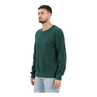 Tommy Hilfiger Heren, Truien, Groen, Maat: 2XL Katoen