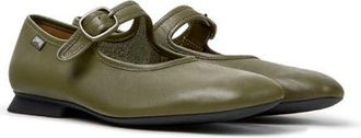 Camper Casi Myra Mary Jane Flat in Dark Green at Nordstrom, Size 38