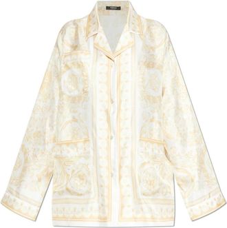 Versace Donna, Camicette, Beige, 3Xs, new