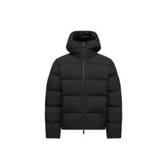 Moncler Moncler Languedoc Hooded Short Down Jacket, Men, Black, Size: 1