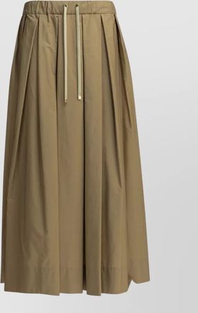 Max Mara a line midi skirt pleated design