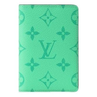 Louis Vuitton Pocket Organizer Minty Green M27652