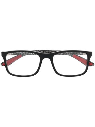 Ray-Ban rectangle-frame glasses - Grey