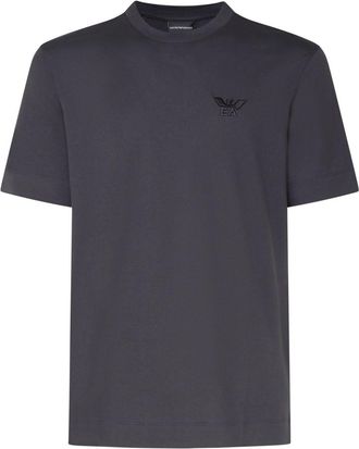 Emporio Armani cotton T-shirt - men - Cotton - S - Grey