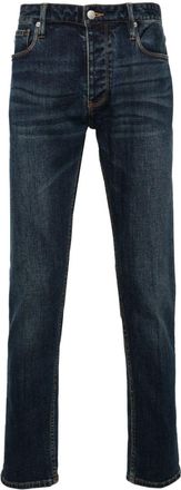 Emporio Armani J75 low-rise slim-fit jeans - men - Elastane/Cotton - 30 - Blue