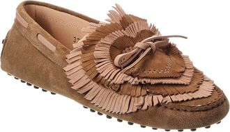 Tod's TodS Gommini Suede Moccasin