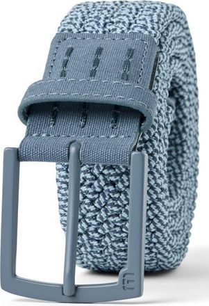 Travis Mathew Mutually Exclusive Stretch Woven Belt in Bering Sea at Nordstrom, Size X-Large