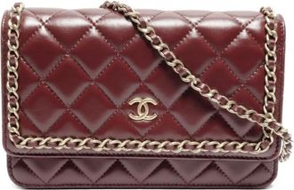 Chanel Borsa a spalla con catena 2020-2021 - Rosso