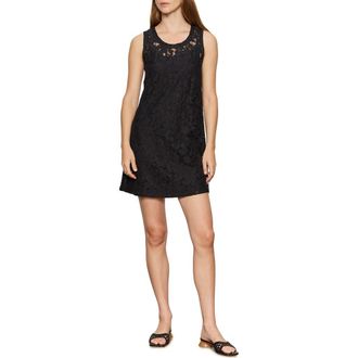Sanctuary Sunday Best Lace Minidress in Black at Nordstrom, Size X-Large