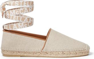 Stella McCartney Logo-lettering Flat Espadrilles