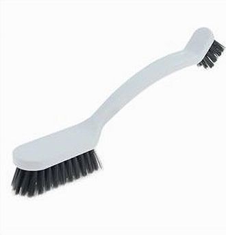 OEM Cepillo Doble Multiusos Para Limpiar Grietas En Zapatos, Ba&ntilde;o, Ducha Y Estufa (87612)