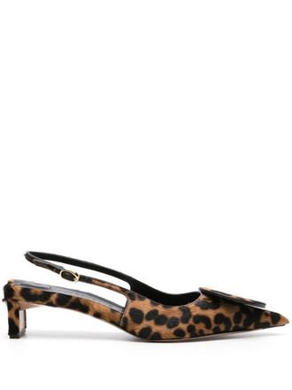 Jacquemus Pumps Les Slingbacks Duelo 40mm - Marrone