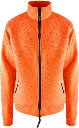 Aquascutum Mens Active One Colour Sherpa Rust Orange Jacket - Size X-Large
