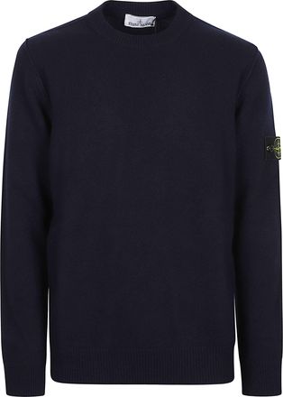 Stone Island RWS Virgin Wool-Blend Crewneck Sweater