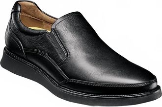Florsheim Mens Launch Moc Toe Slip On In Black
