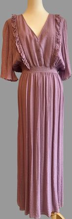 Vanessa Bruno Womens Resana Dress In Mauve