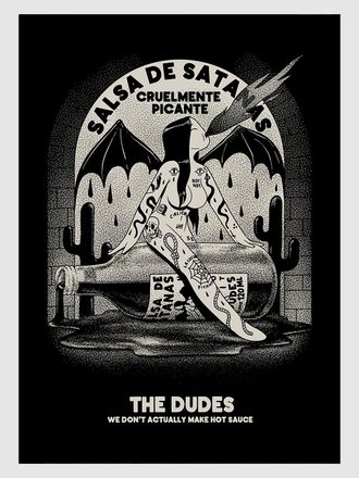 THE DUDES Salsa Unlimited Print Boek zwart