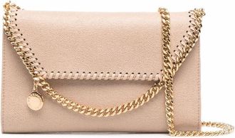Stella McCartney Beige Falabella Mini Crossbody Bag