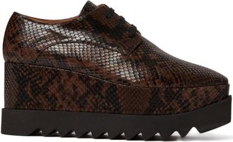 Stella McCartney Brown Lace Up Sneakers