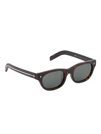 Prada SPRC09C051F17N Tortoiseshell Acetate Sunglasses - Brown