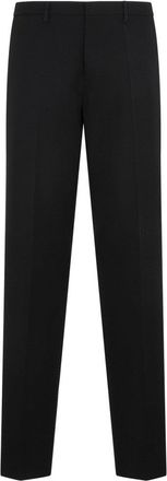 Lanvin Black Wool Old Cigarette Pants