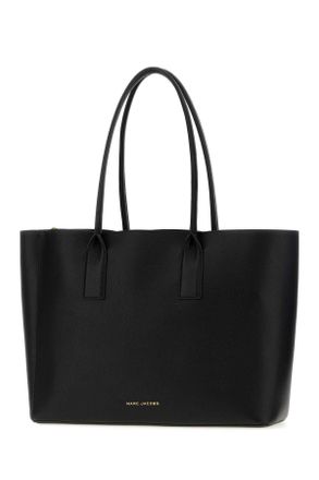 Marc Jacobs Womens The Work Tote Black Leather