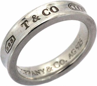 Tiffany & Co. Silver 925 Band Ring (Pre-Owned)