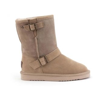Warmbat Schoenen, Dames, Beige, 40 EU, Su&egrave;de, Kangaroo Winter Boot