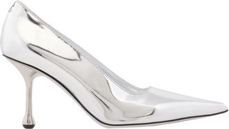 Jimmy Choo London Ixia 80 Mirrored Pumps, Brand Size 38 ( US Size 8 )