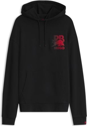 HUGO BOSS x RB cotton hoodie with bull motif