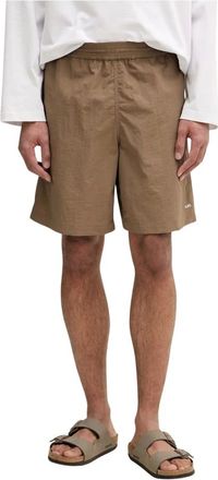 A.P.C. A.p.c., Korte Broeken, Heren, Beige, M, Polyester, Rio Shorts