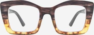 Reality Eyewear Didion Reader Glasses in Turtle Splice at Nordstrom, Size +1.00