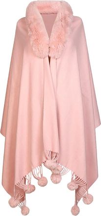 Generic Shawls and Wraps Ladies Poncho Cape Fleece Reversible Oversized Shawl Wrap Open Front Cardigans Women Poncho Oversized Shawls Elegant Knitted Cape Bla