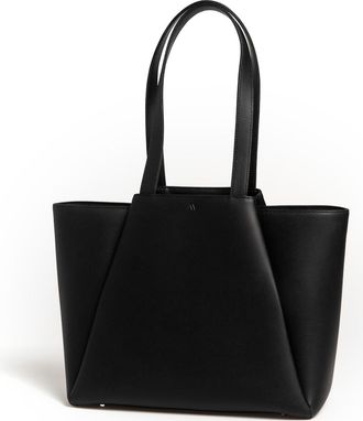 Kaai Midi Pyramid Leather Tote Bag in Black at Nordstrom