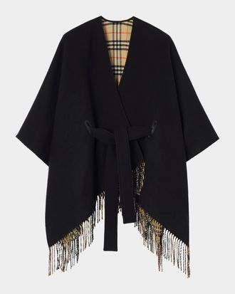 Burberry Tay Wool Cape