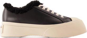 Marni Womens Pablo Sneaker Black Calfskin