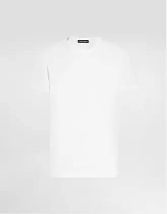 Dolce & Gabbana T-shirt M/corta Giro - Man T-shirts And Polos White 58