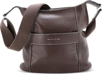 Herm&egrave;s Borsa a tracolla Sac Good News Bag PM - Marrone