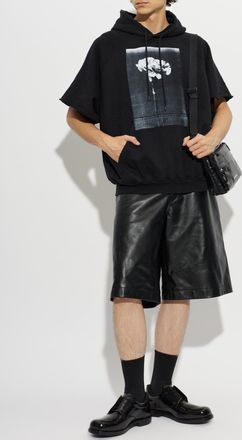 Balenciaga Hoodie, Mens, Black