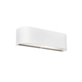 Trio Applique Interno Lampada Parete Led Fascia Doppia Luce Bianca Adriano GD Trio