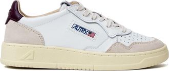 Autry Medalist Lage Sneakers - Heren - Sneakers - Wit - 45 EU - Katoen - Schoenen