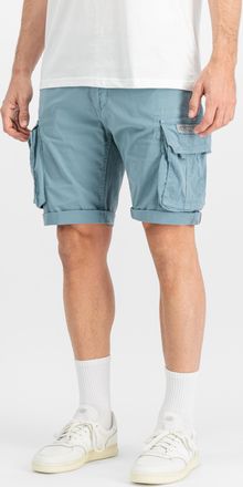 Alpha Industries Shorts ALPHA INDUSTRIES Crew Short, Herren, Gr. 28, Normalgr&ouml;ssen, bunt (graublau), Obermaterial: 98% Baumwolle, 2% Elastan; Futter: 100% Baumwolle, H