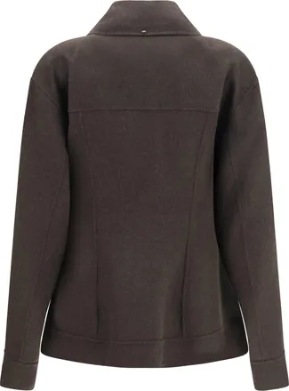 Sportmax Calcio Jacket - Brown