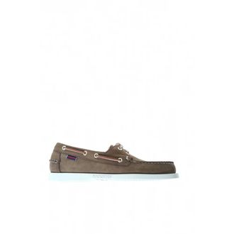 Sebago Sailor Shoes, male, Beige, Size: 10 1/2 US Portland Boat Shoe