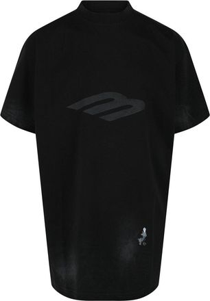 Balenciaga 3B Stencil Vintage T-Shirt