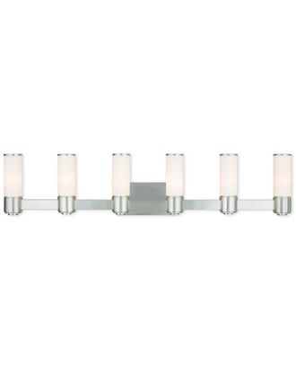 Livex Lighting Livex Weston 6-Light BN Wall Sconce/ Bath-Light