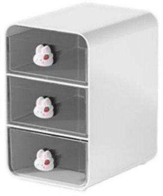 No Brand Organizador De Escritorio Con Cajones Y Estante De Almacenamiento Para Accesorios De Papeler&iacute;a Para Escuelas Y &Aacute;reas De Estudio, 17,5 X 13 X 16,5 Cm