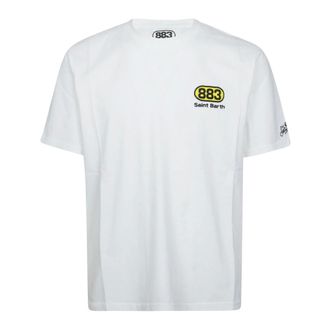 MC2 Saint Barth Camiseta cl&aacute;sica 883 Nord Sud Ovest Est - Tops - Hombre - Blanco - XL