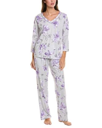 Carole Hochman 2pc Top & Pant Set